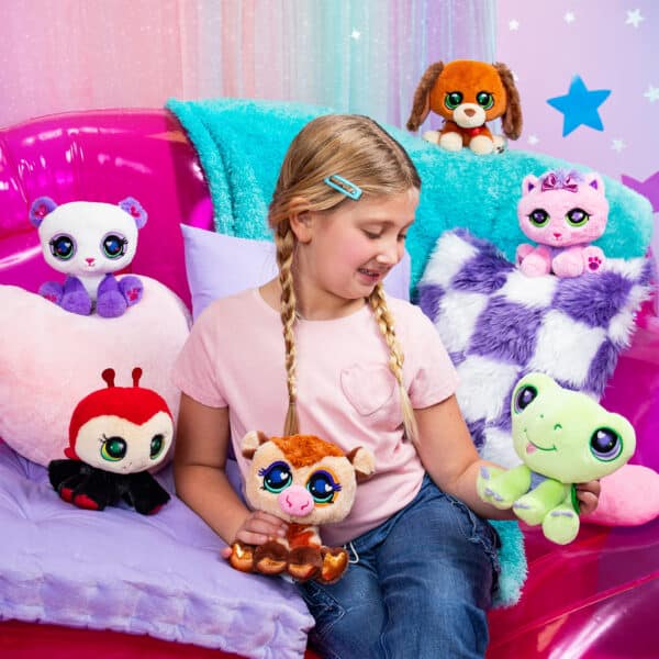Littlest Pet Shop 6" Cuddle Plush Pets Plush Toy - Ladybug