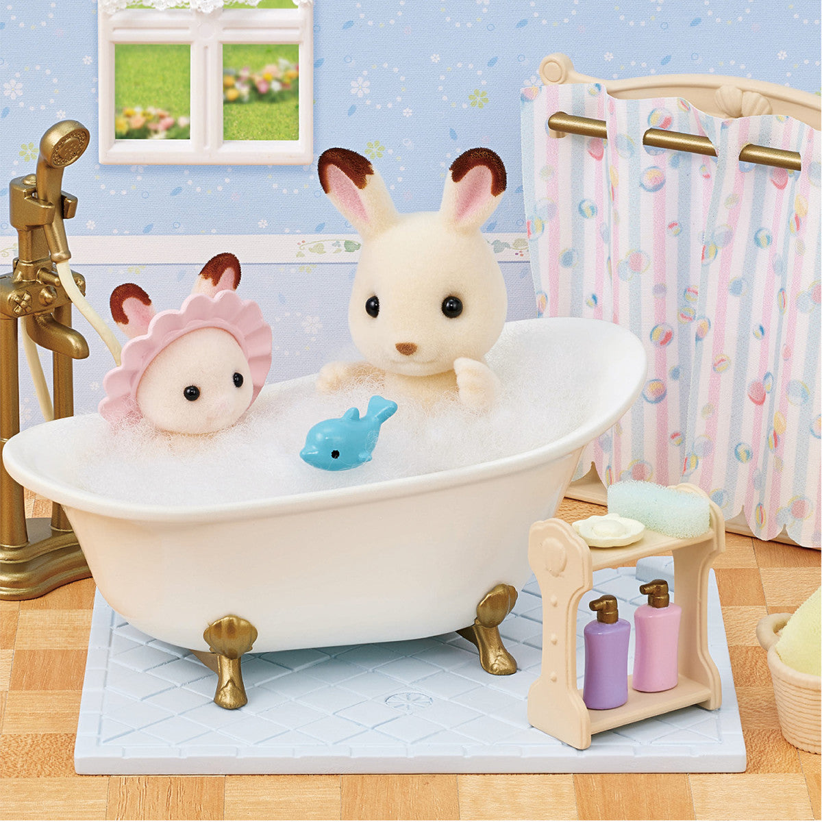 Calico Critters Bath & Shower Furniture and Accessories Set