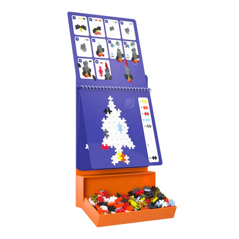 Plus Plus Puzzle By Number Activity Pad - Space - 125 Piece