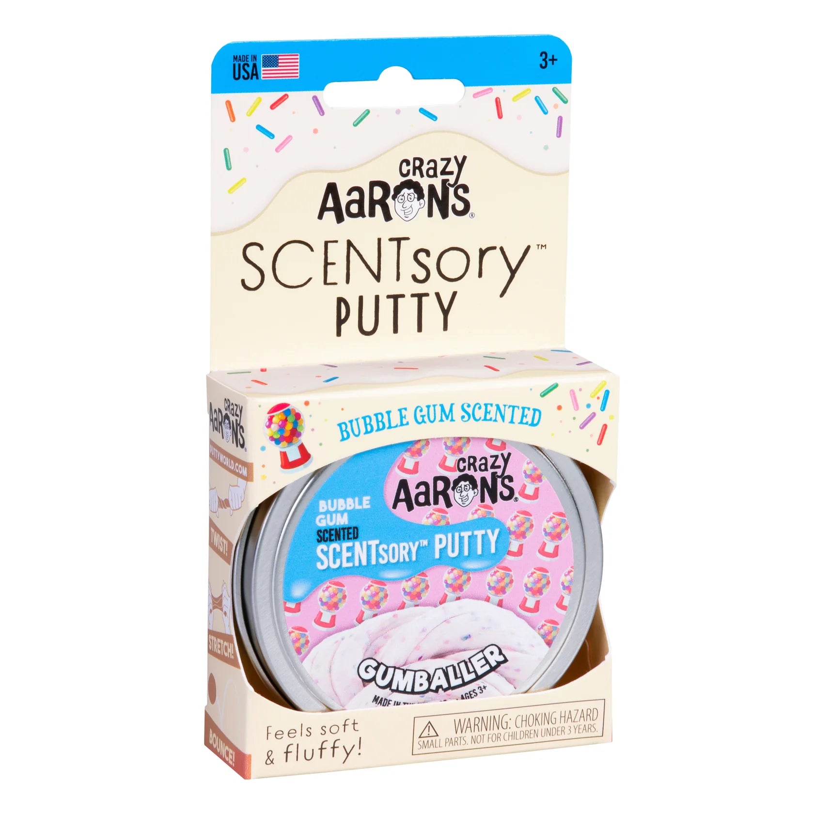 Crazy Aarons SCENTsory® Gumballer Medium 2.75 Inch Thinking Putty Tin