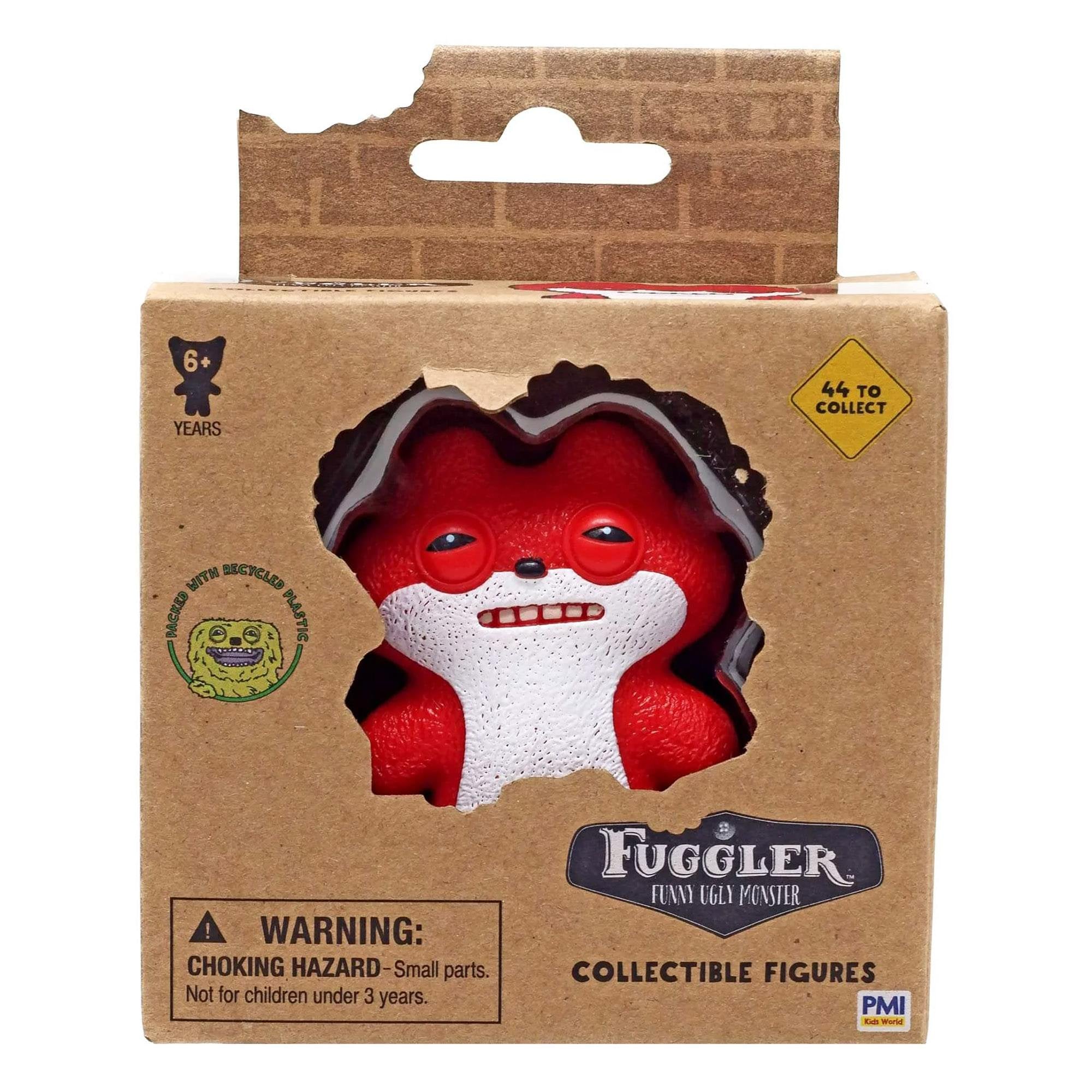 Zuru Fugglers 2.5 Inch Collectible Vinyl Figure - Sketchy Squirrel Red