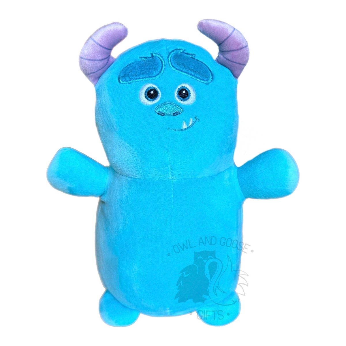 Squishmallow 10 Inch Sulley Monster's Inc Disney Hug Mees Plush Toy - Owl & Goose Gifts