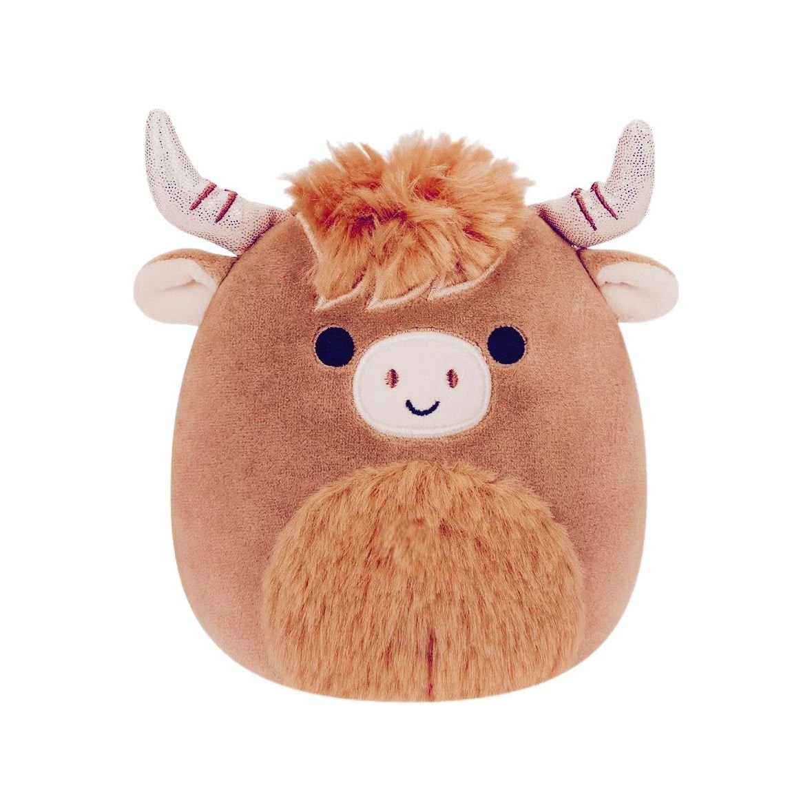 Squishmallow 12 Inch Wilfred the Highland Cow Plush Toy - Owl & Goose Gifts