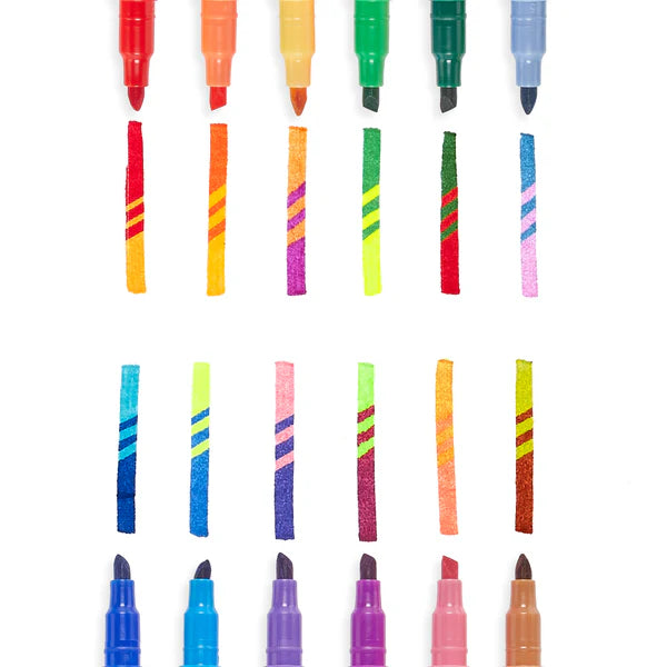 Ooly Switch-Eroo!: Color Changing Markers (Set of 12)