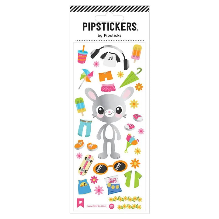 Pipsticks Too Hip To Hop Easter Sticker Sheet