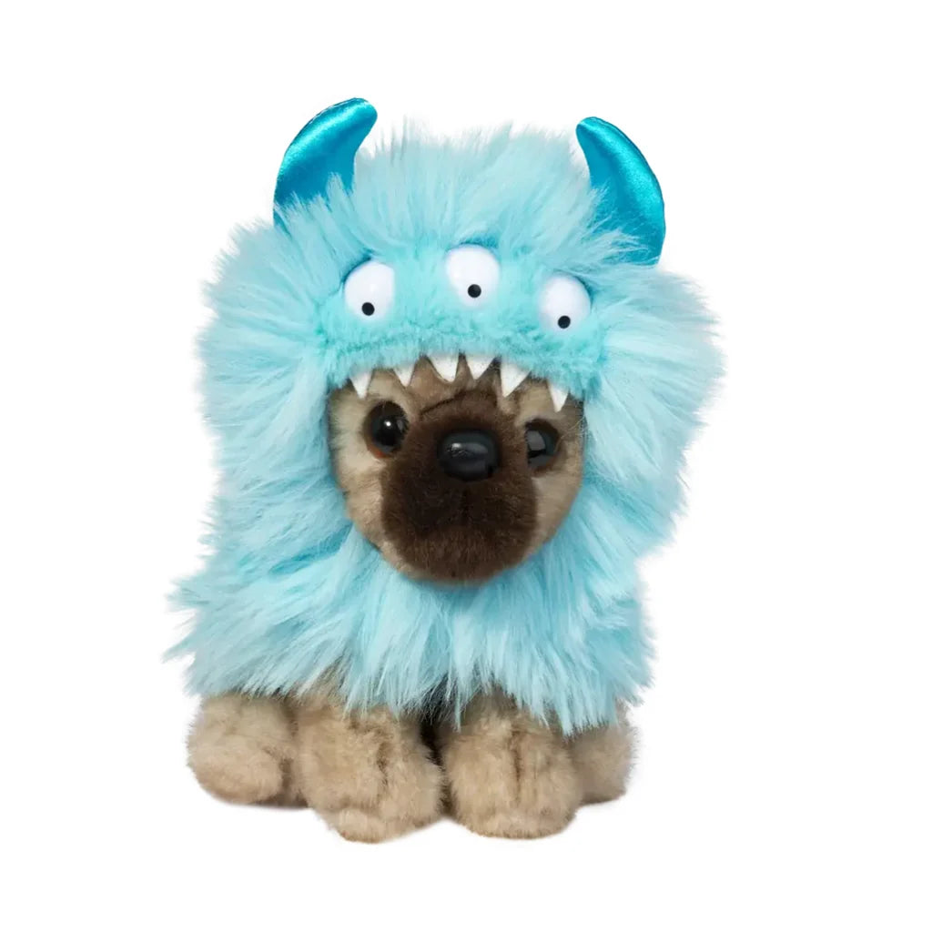 Douglas 7 Inch Puggie the Monster Pup Halloween Plush Toy