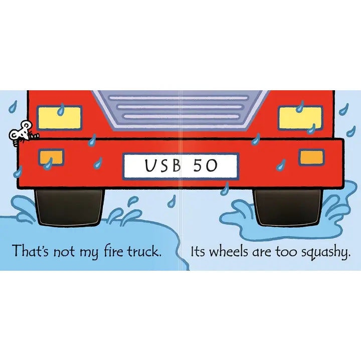 Usborne That's Not My Firetruck Board Book