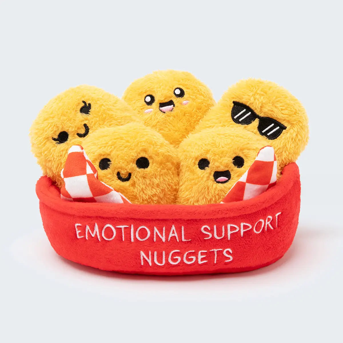 Emotional Support Nuggets Set of 5 Plush Toys by What Do You Meme