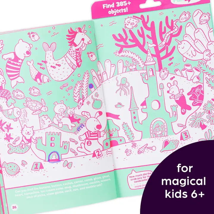 Highlights Hidden Pictures: Mermaid Puzzles to Highlight Activity Book
