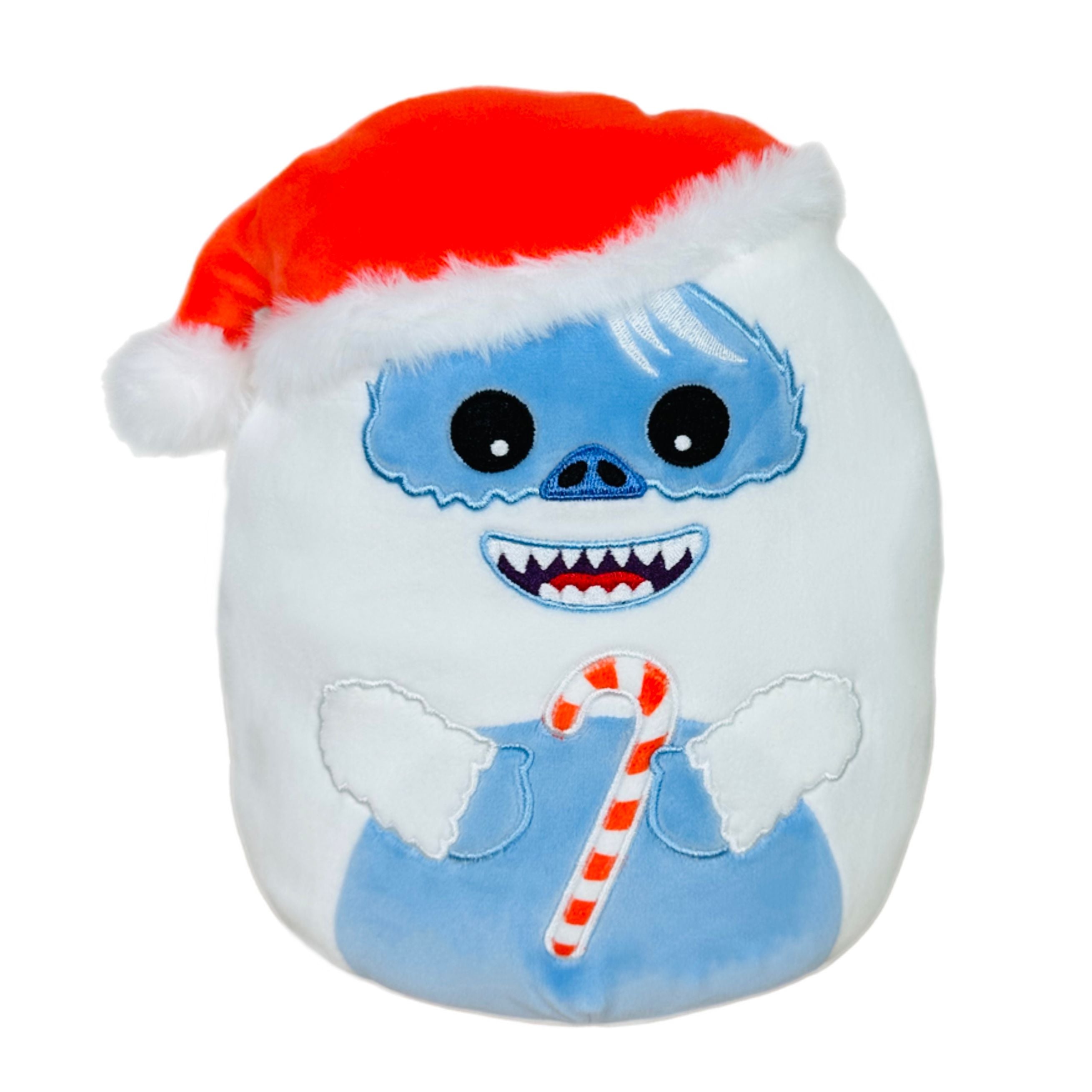 Squishmallow 8 Inch Bumble with Candy Cane Rudolph Christmas Plush Toy