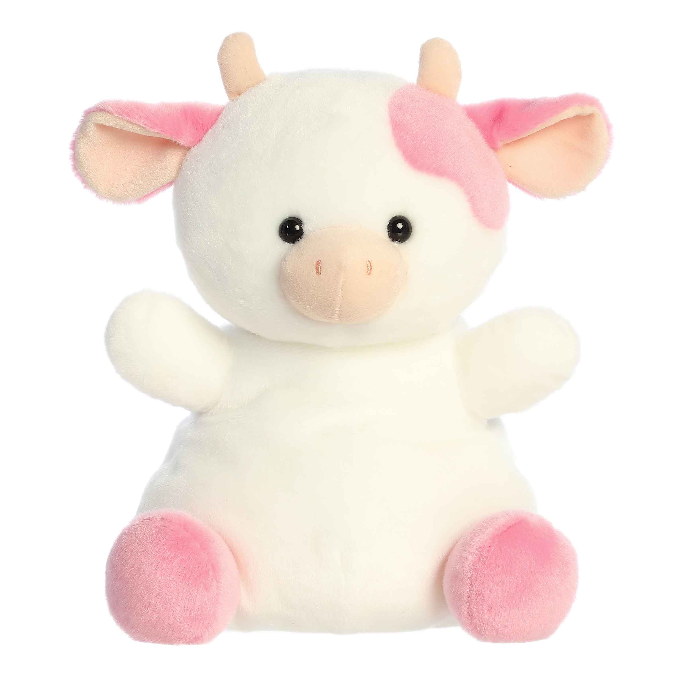 Palm Pals Party Sized 13 Inch Belle the Strawberry Cow Plush Toy