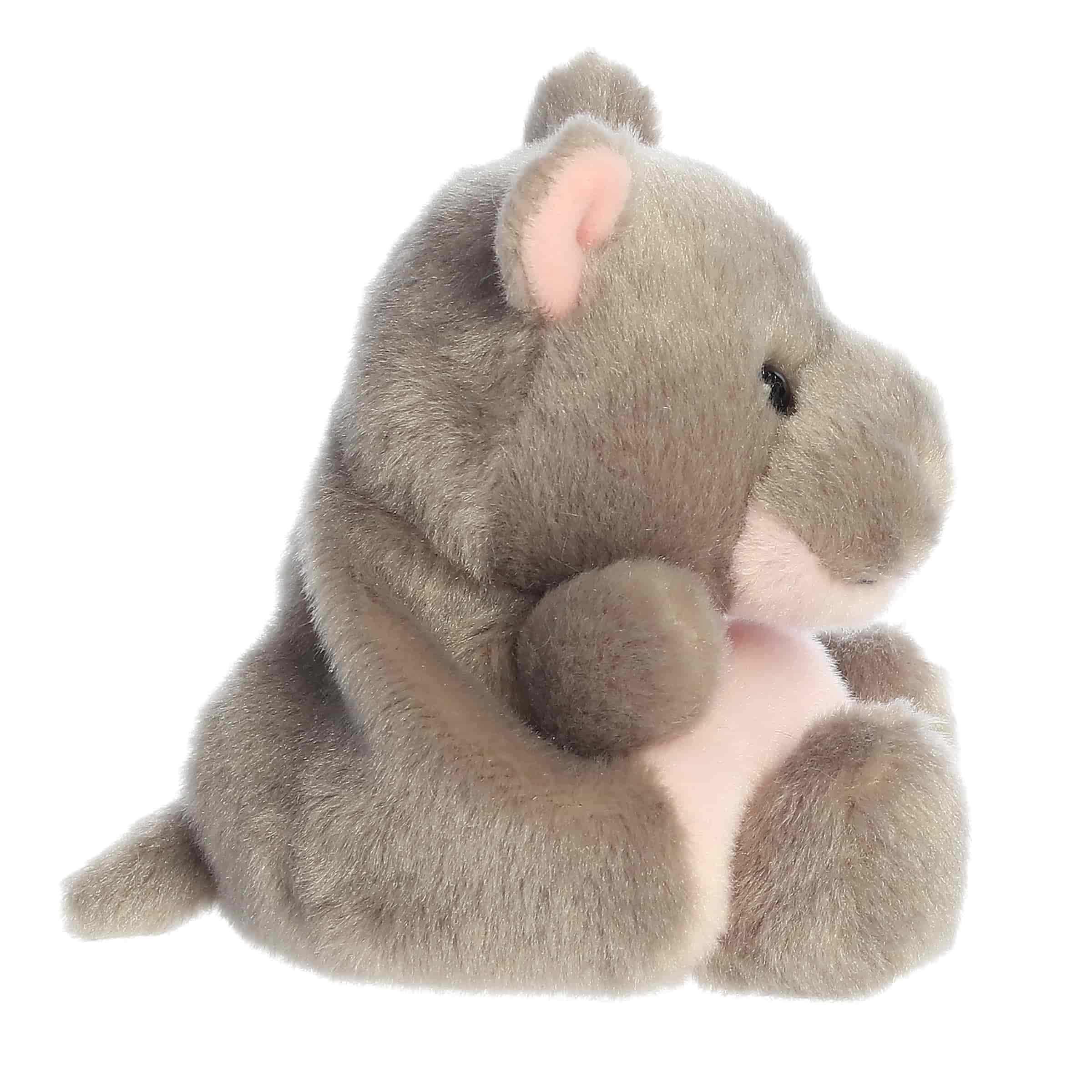 Palm Pals 5 Inch Ham the Pygmy Hippo Plush Toy