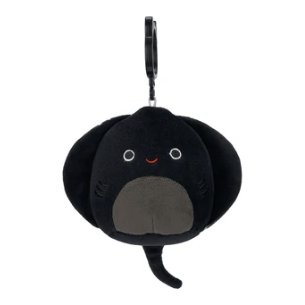 Squishmallow 3.5 Inch Fen Fang the Stingray Plush Clip - Owl & Goose Gifts