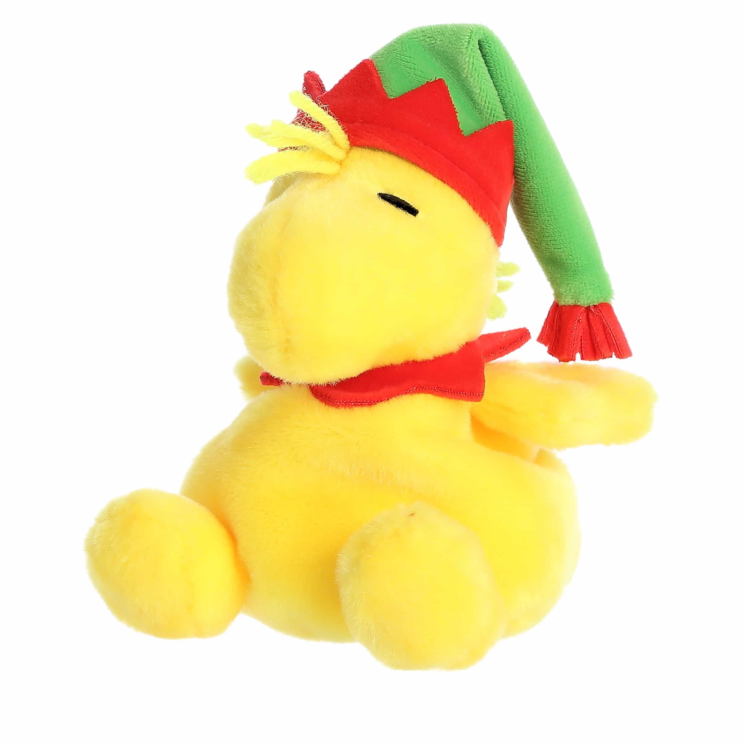 Palm Pals 5 Inch Peanuts Woodstock Elf Christmas Plush Toy