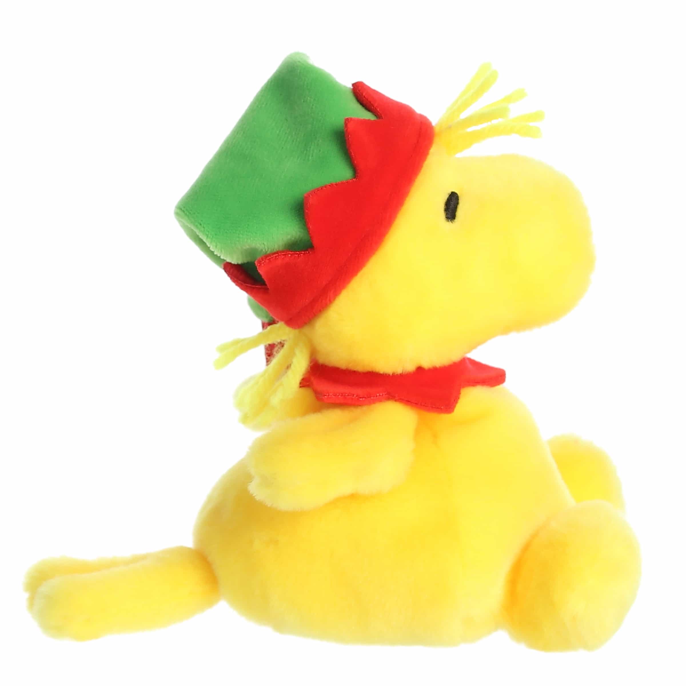 Palm Pals 5 Inch Peanuts Woodstock Elf Christmas Plush Toy