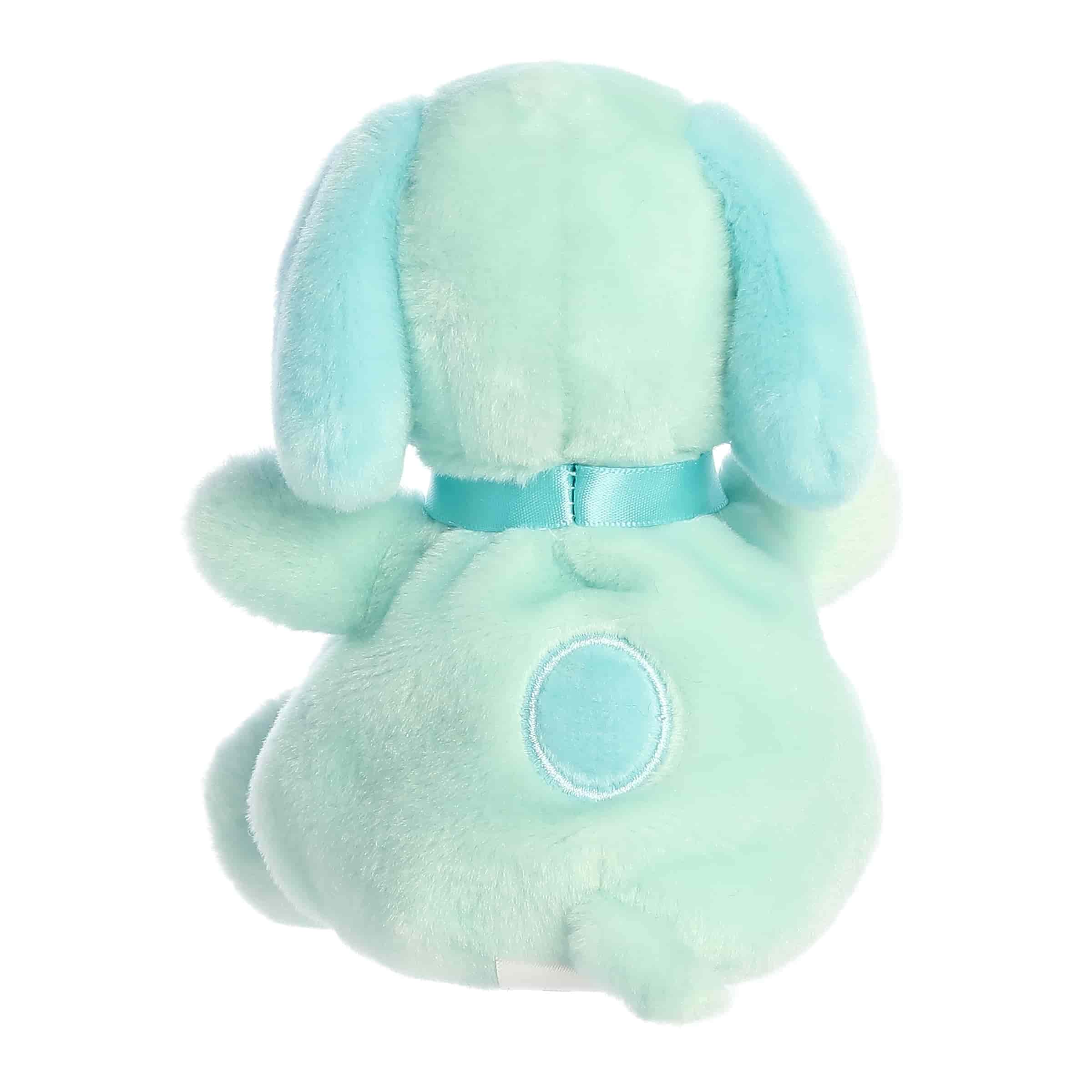 Palm Pals 5 Inch Peanuts Snoopy Spring TEAL Plush Toy