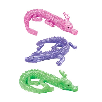 Stretchy Mochi Squishy Toy 10 Inch Metallic Dragon - Sensory Fidget Toy