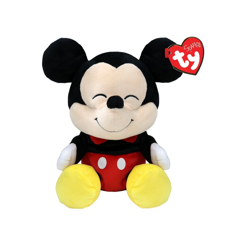 Ty Beanie Babies 8 Inch Mickey Mouse Floppy Disney Plush Toy