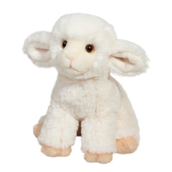 Douglas 6 Inch Dollie the Lamb MINI Soft Plush Toy