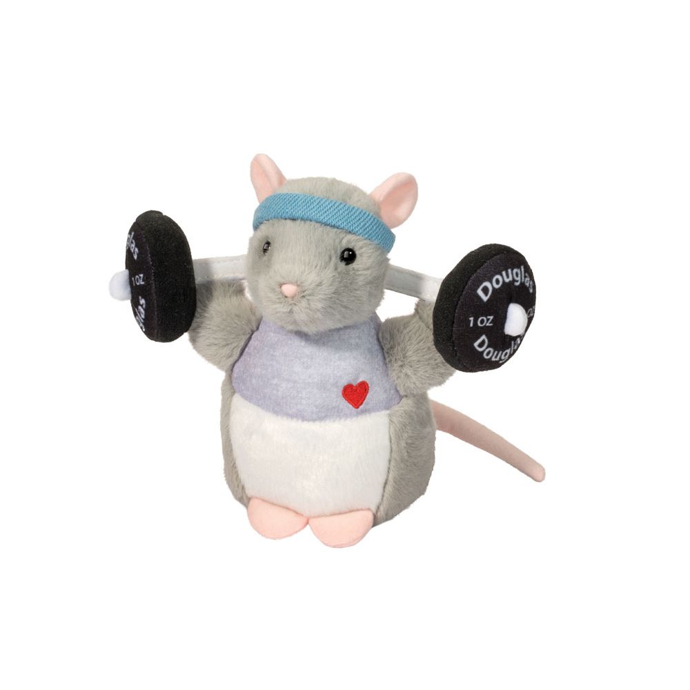 Douglas 7 Inch Jim Rat Plush Toy