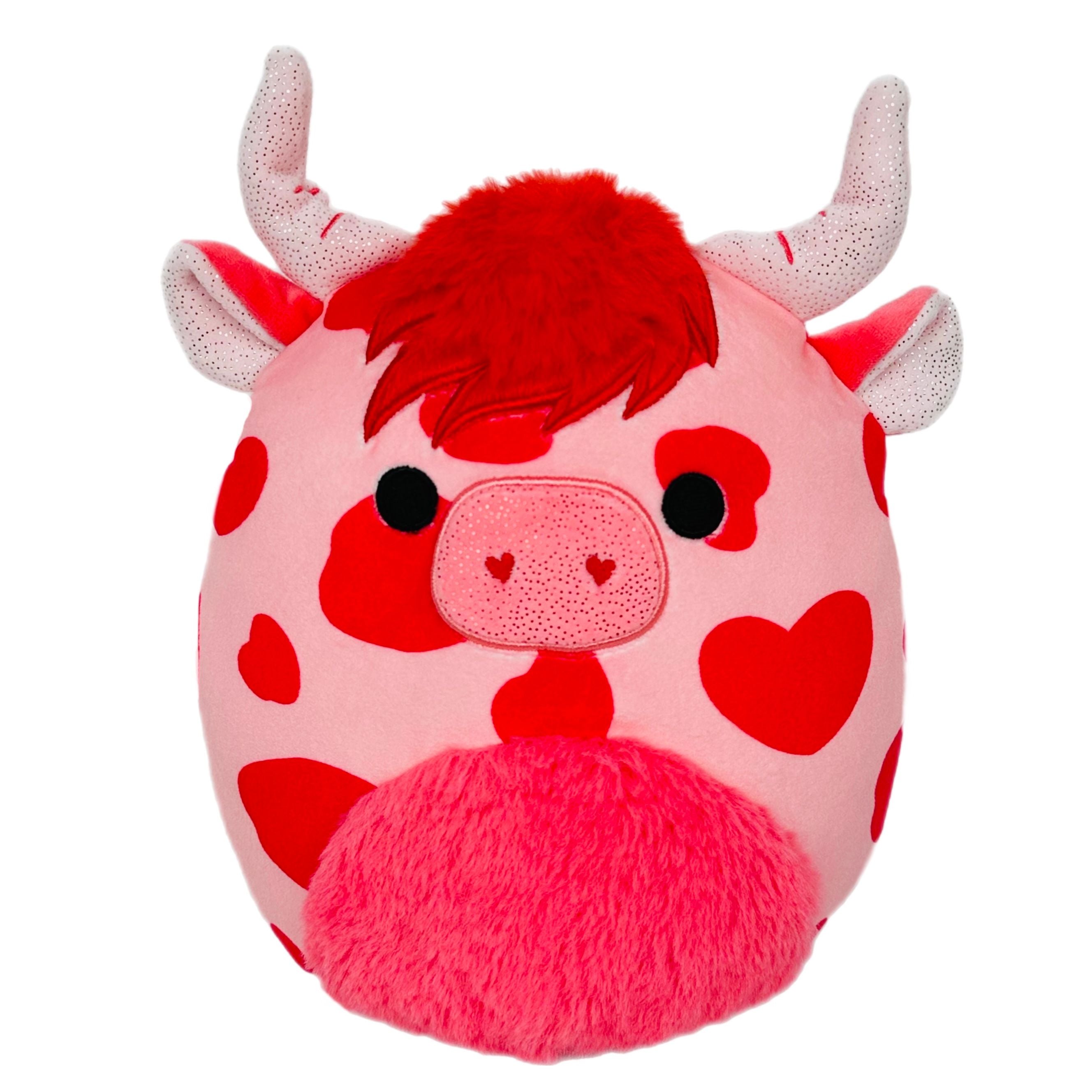 Squishmallow 5 Inch Laurie the Highland Cow Valentine Plush Toy