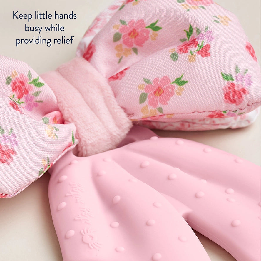 Itzy Ritzy Sweetie Crinkle™ Bow Plush Teether Toy