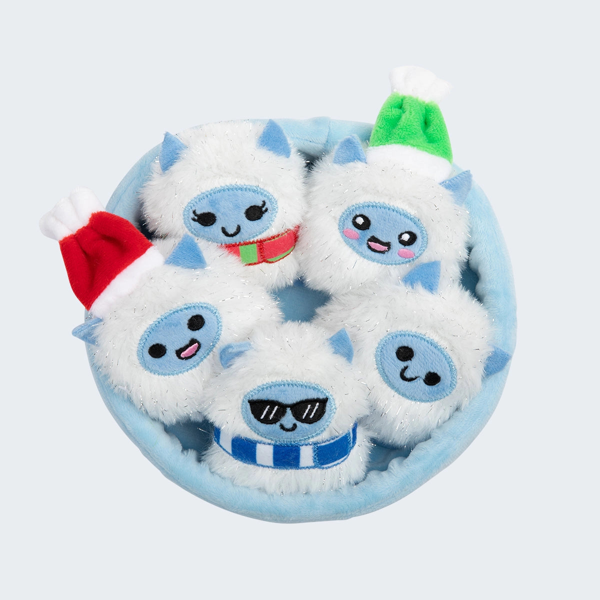 Emotional Support Yetis Set of 5 Plush Toys by What Do You Meme