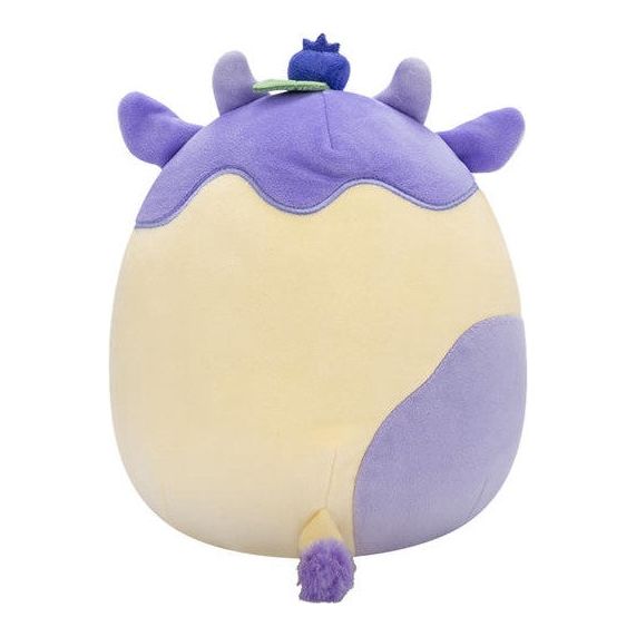Squishmallow 5 Inch Benito the Blueberry Cheesecake Cow Plush Toy - Owl & Goose Gifts