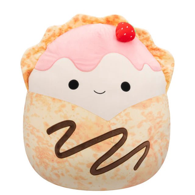 Squishmallow 5 Inch Gasten the Strawberry Crepe Plush Toy - Owl & Goose Gifts