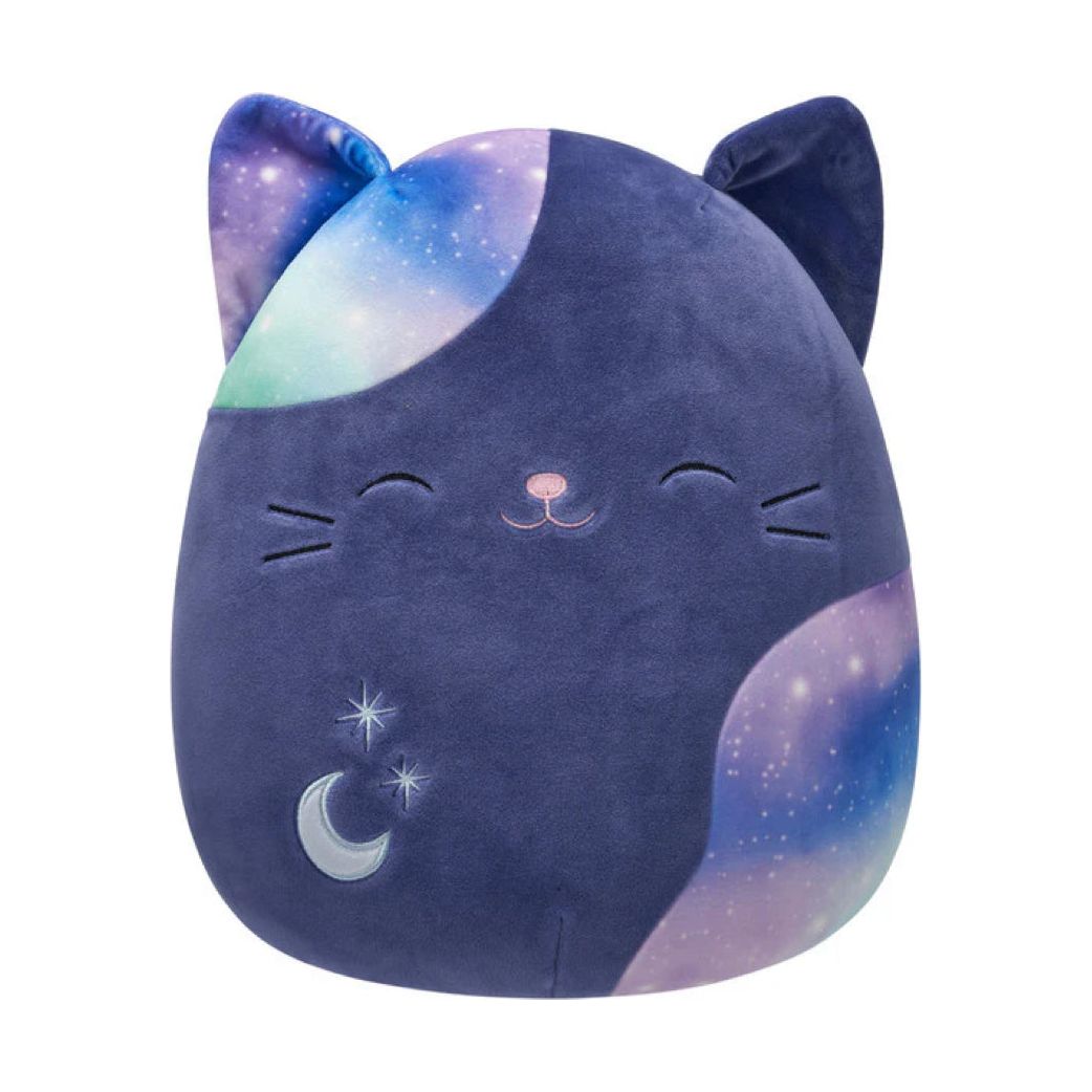 Squishmallow 5 Inch Metta the Galaxy Cat Halloween Plush Toy - Owl & Goose Gifts