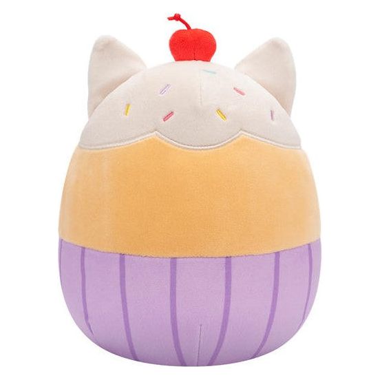 Squishmallow 5 Inch Miriam the Vanilla Cupcake Cat Plush Toy - Owl & Goose Gifts
