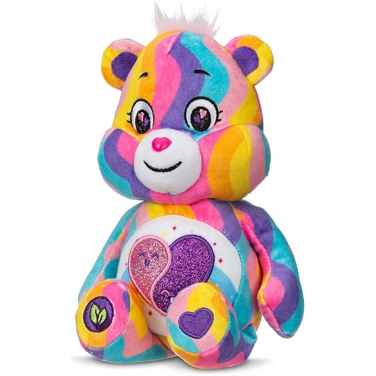 Care Bears 9 Inch Friends Forever Bear Fun Size Sparkle Plush Toy