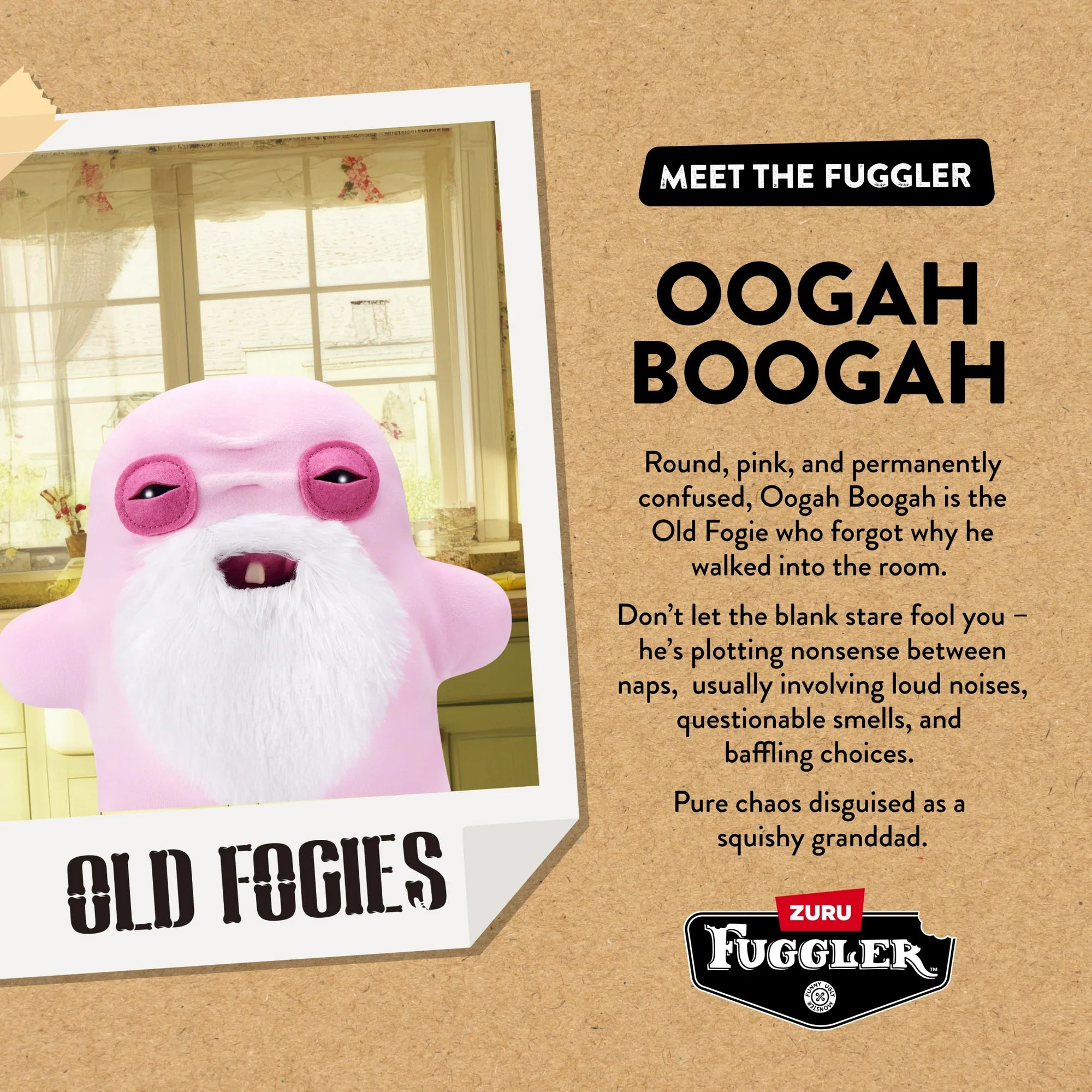 Zuru Fugglers 9 Inch Old Fogies - Oogah Boogah