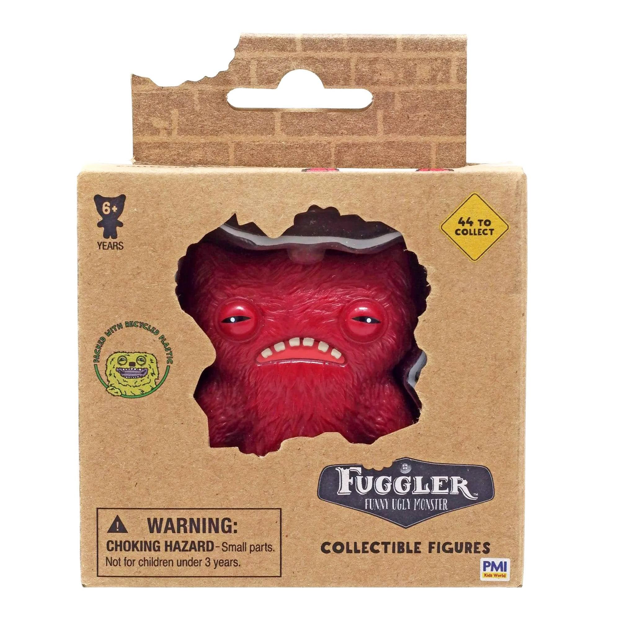 Zuru Fugglers 2.5 Inch Collectible Vinyl Figure - Wide Eyed Weirdo Red