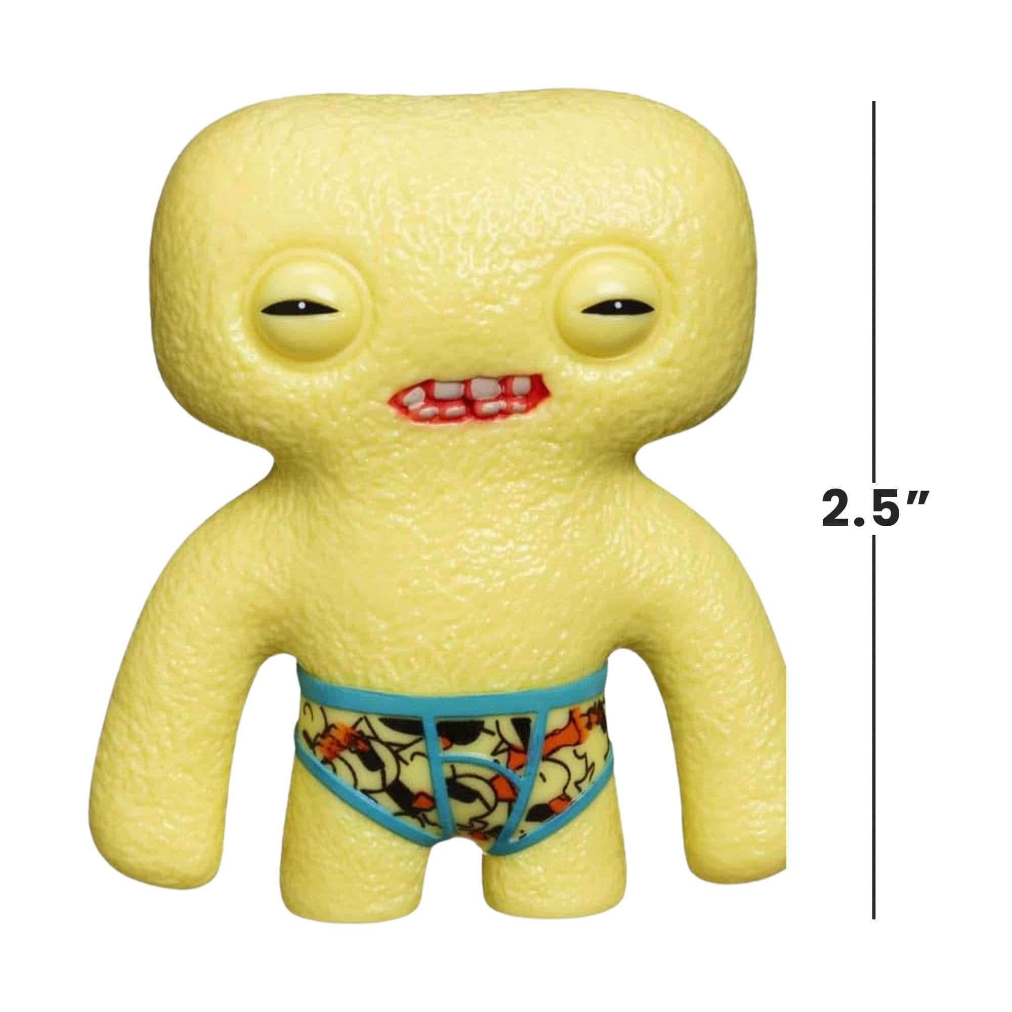 Zuru Fugglers 2.5 Inch Collectible Vinyl Figure - Yellow with Underwear