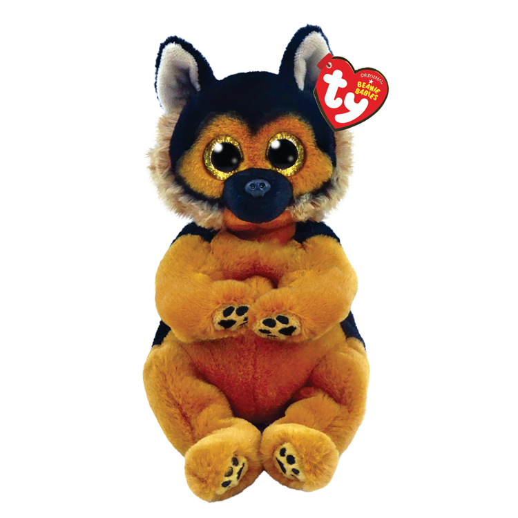 Ty Beanie Bellies 8 Inch Ace the German Shepherd Plush Toy