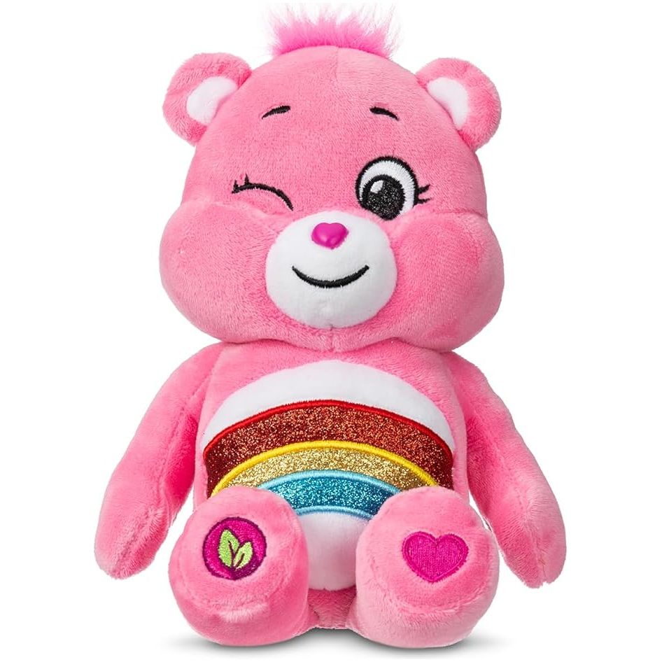 Care Bears 9 Inch Cheer Bear Fun Size Sparkle Plush Toy