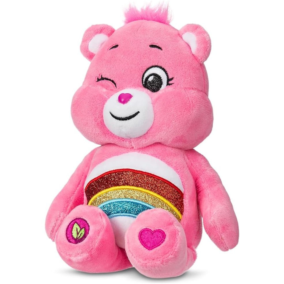 Care Bears 9 Inch Cheer Bear Fun Size Sparkle Plush Toy
