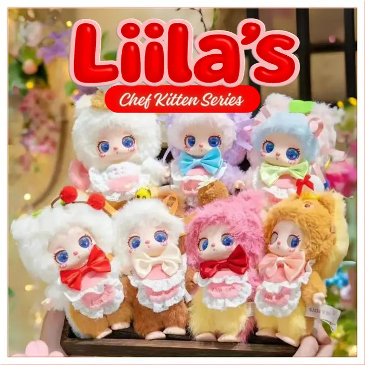Baby Three 7" Liila's Chef Kitten Series Blind Box Plush Toy