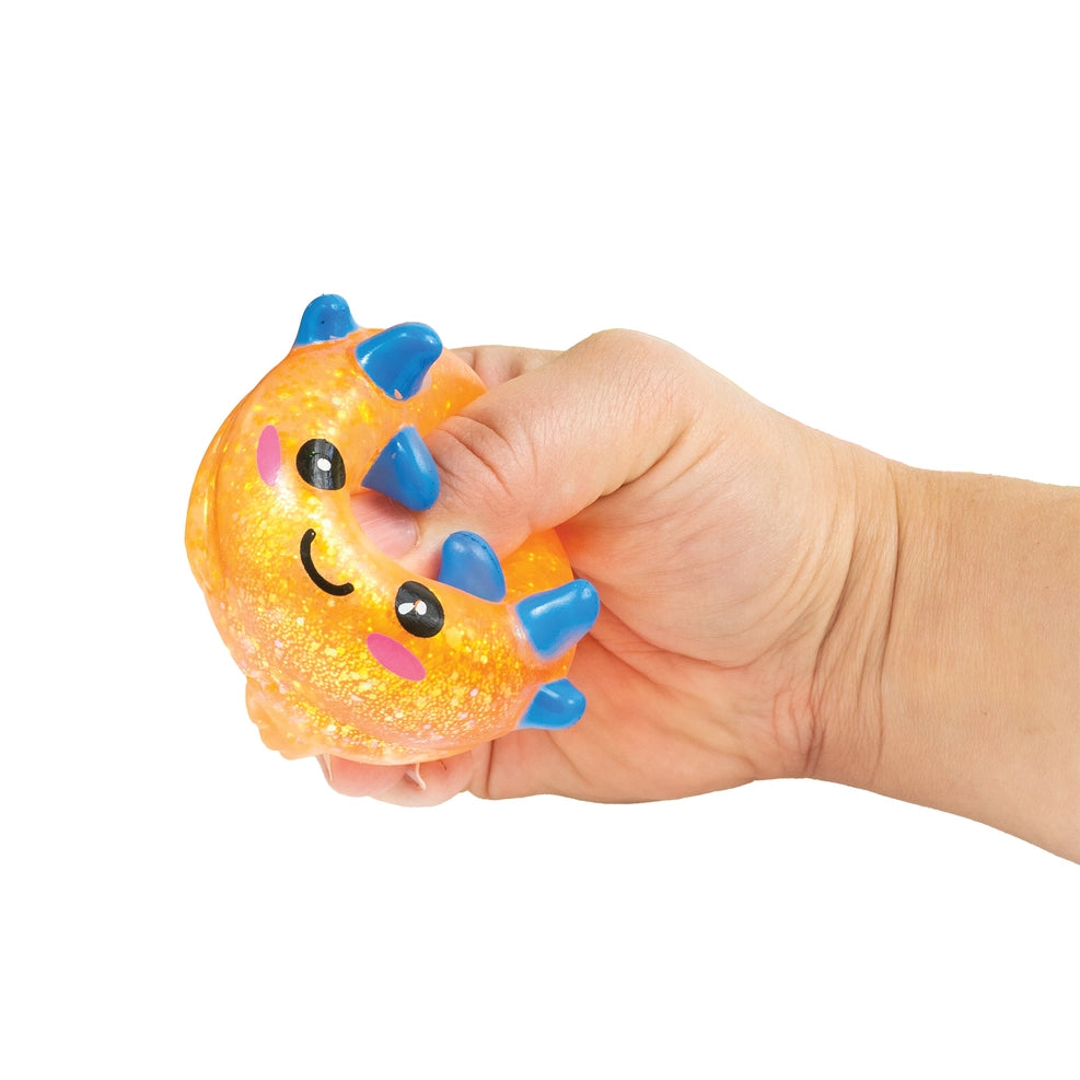 Sugar Gel Squishy Toy 2.5 Inch Glitter Squishalotl Sensory Fidget Toy
