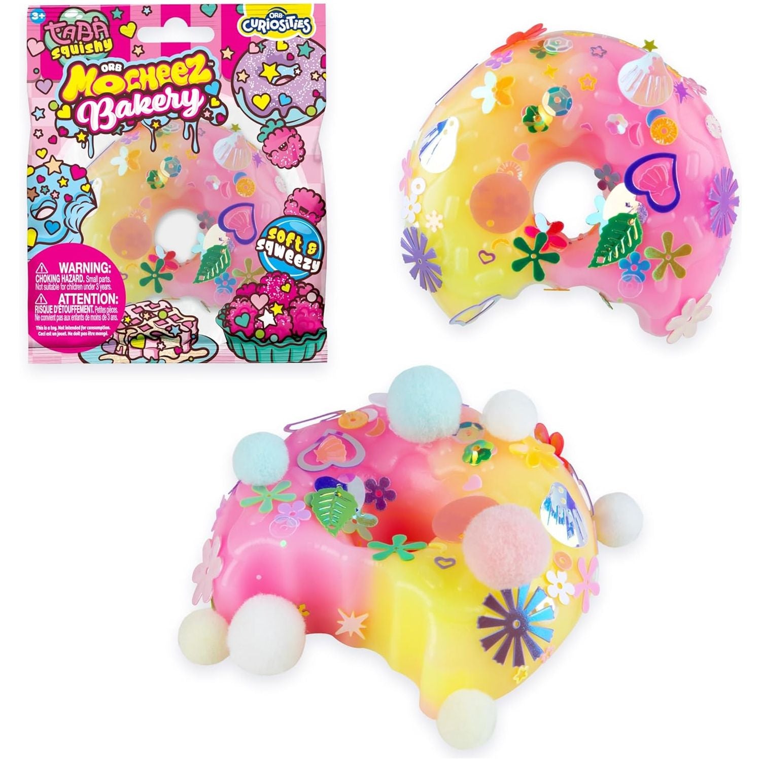 ORB Mocheez Bakery Taba Squishy Sensory Toy - STYLES VARY