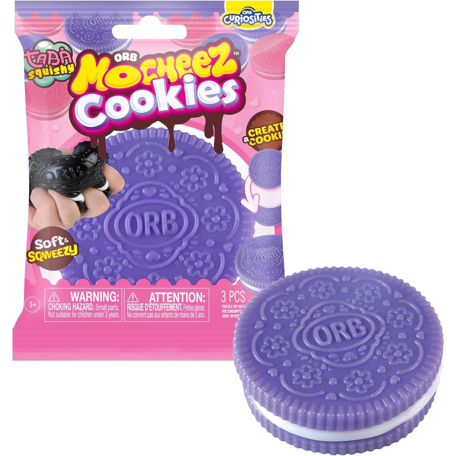 ORB Mega Mocheez Cookies Taba Squishy Sensory Toy
