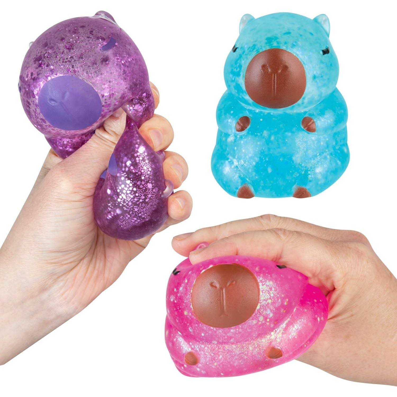 ORB Curiosities Sparklee Capybara Squishy Sensory Toy