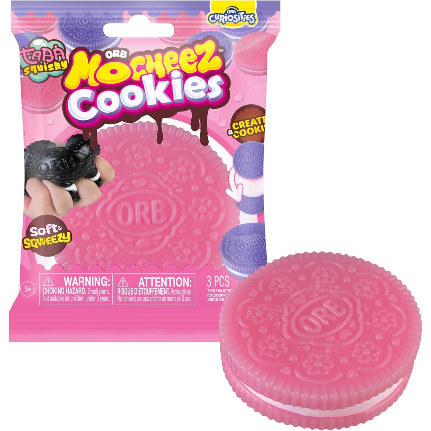 ORB Mega Mocheez Cookies Taba Squishy Sensory Toy