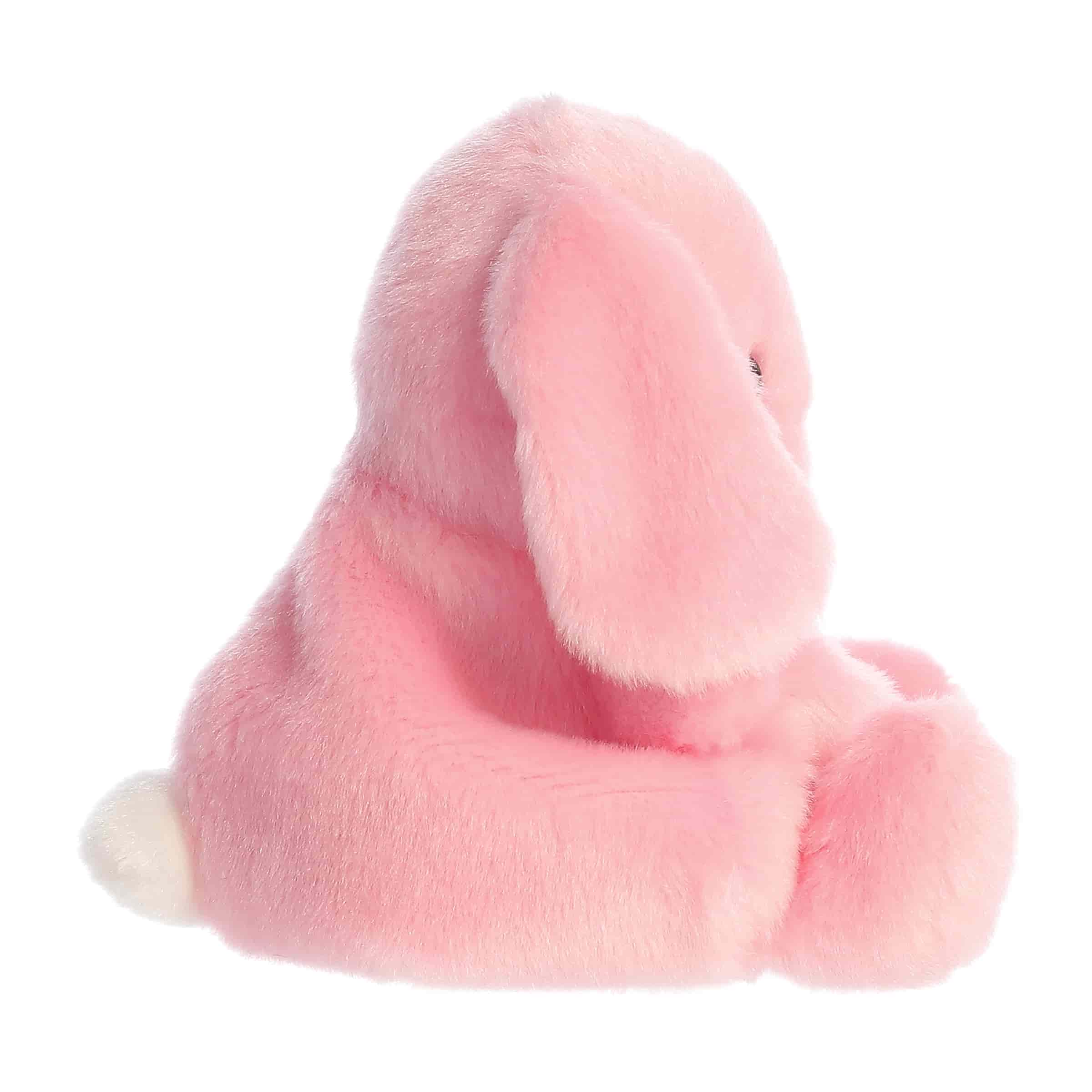 Palm Pals 5 Inch Petal the Pink Lop Bunny Easter Plush Toy