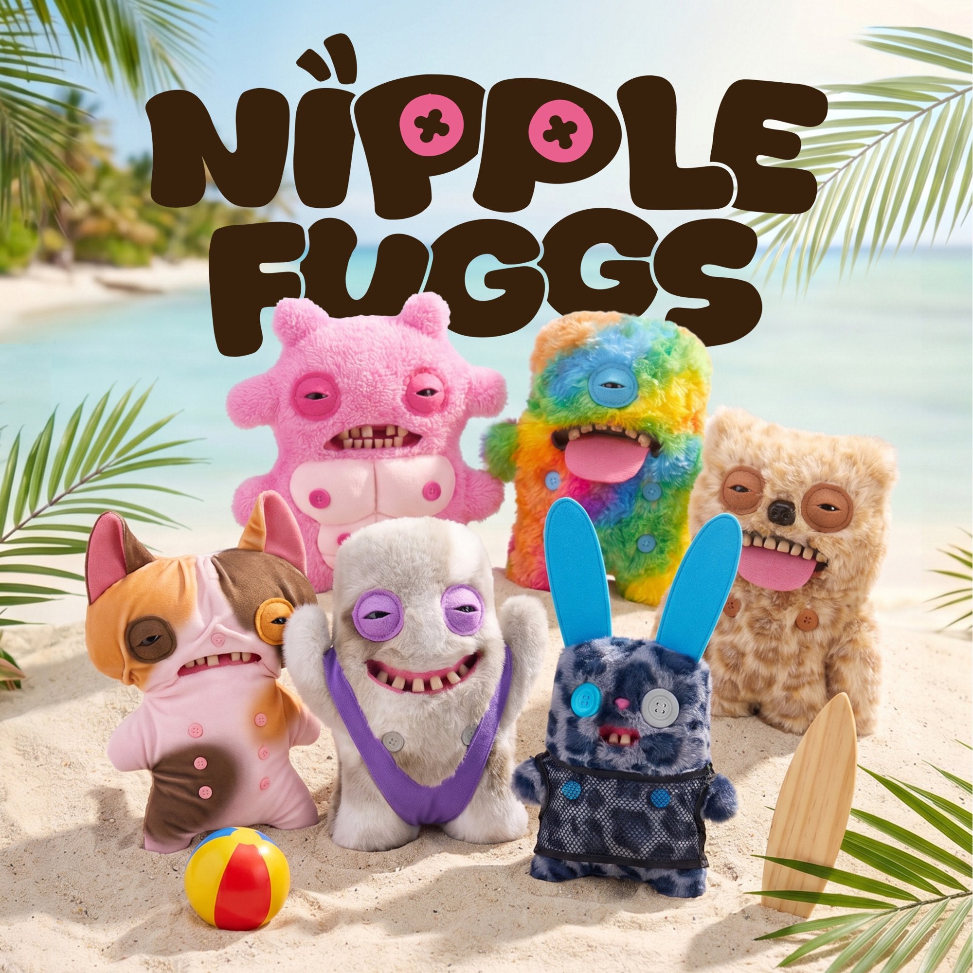 Zuru Fugglers 9 Inch Nipple Fuggs - Rabid Rabbit