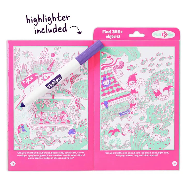 Highlights Hidden Pictures: Mermaid Puzzles to Highlight Activity Book