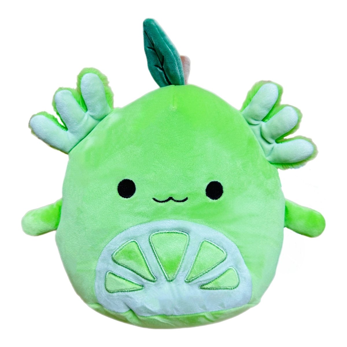 Squishmallow 8 Inch Kyler the Lime Axolotl Plush Toy - Owl & Goose Gifts