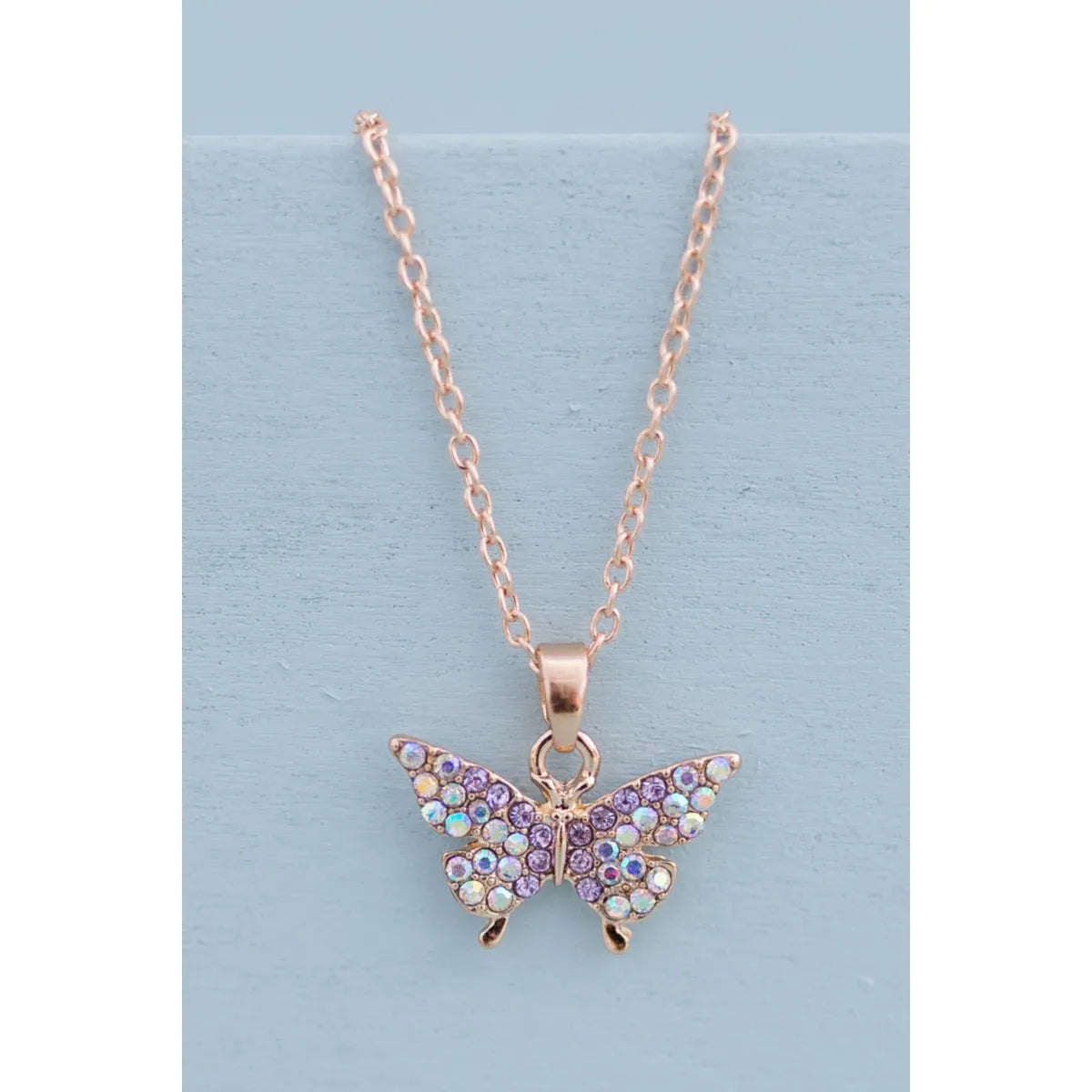 Great Pretenders Butterfly Gem Necklace