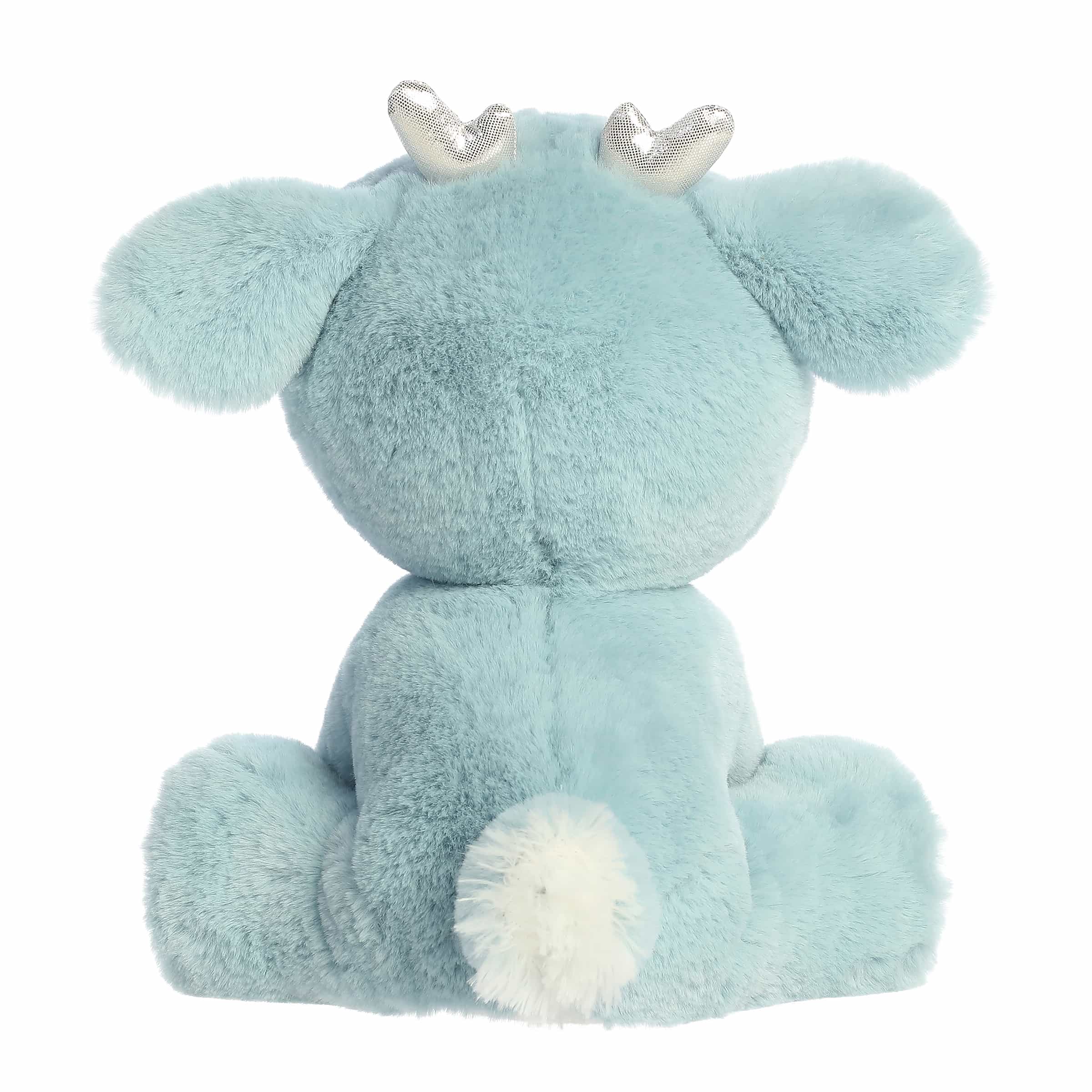 Aurora Plush 13 Inch Dashing Reindeer Blue Plush Toy